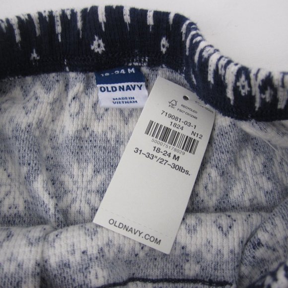 Blue Pajama Set Loungewear size 18-24 months NWT - Picture 5 of 10